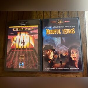 Stephen King Double Festure DVD Set: The Stand & Needful Things